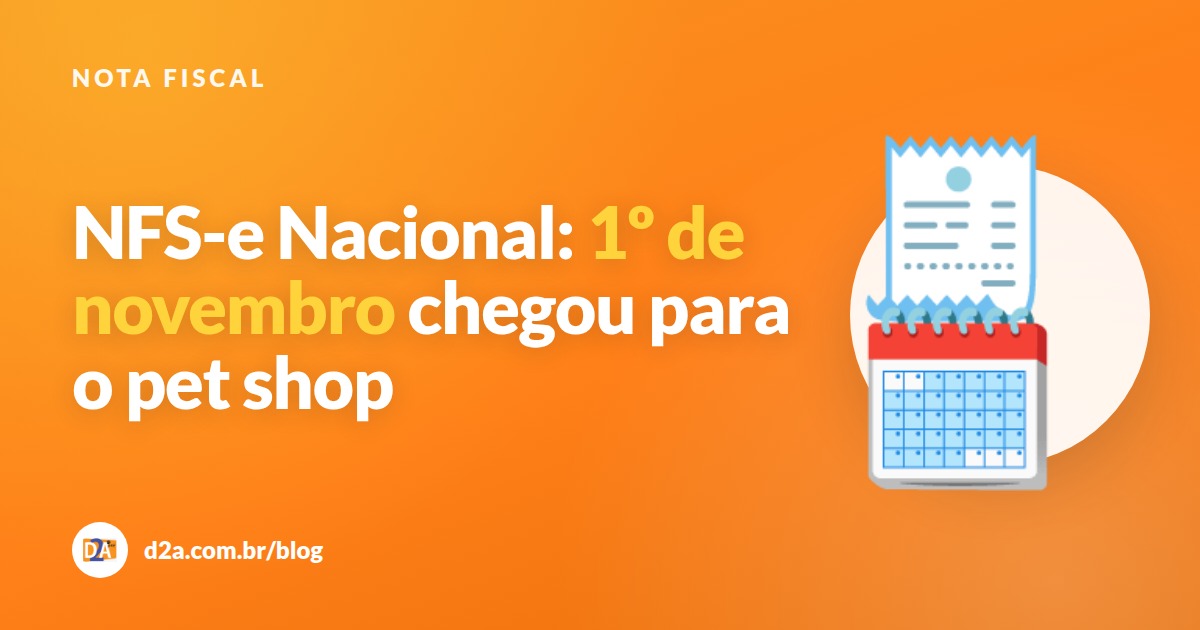 NFS-e Nacional no Simples: o que muda em 1º/11 para pet shop e clínica veterinária