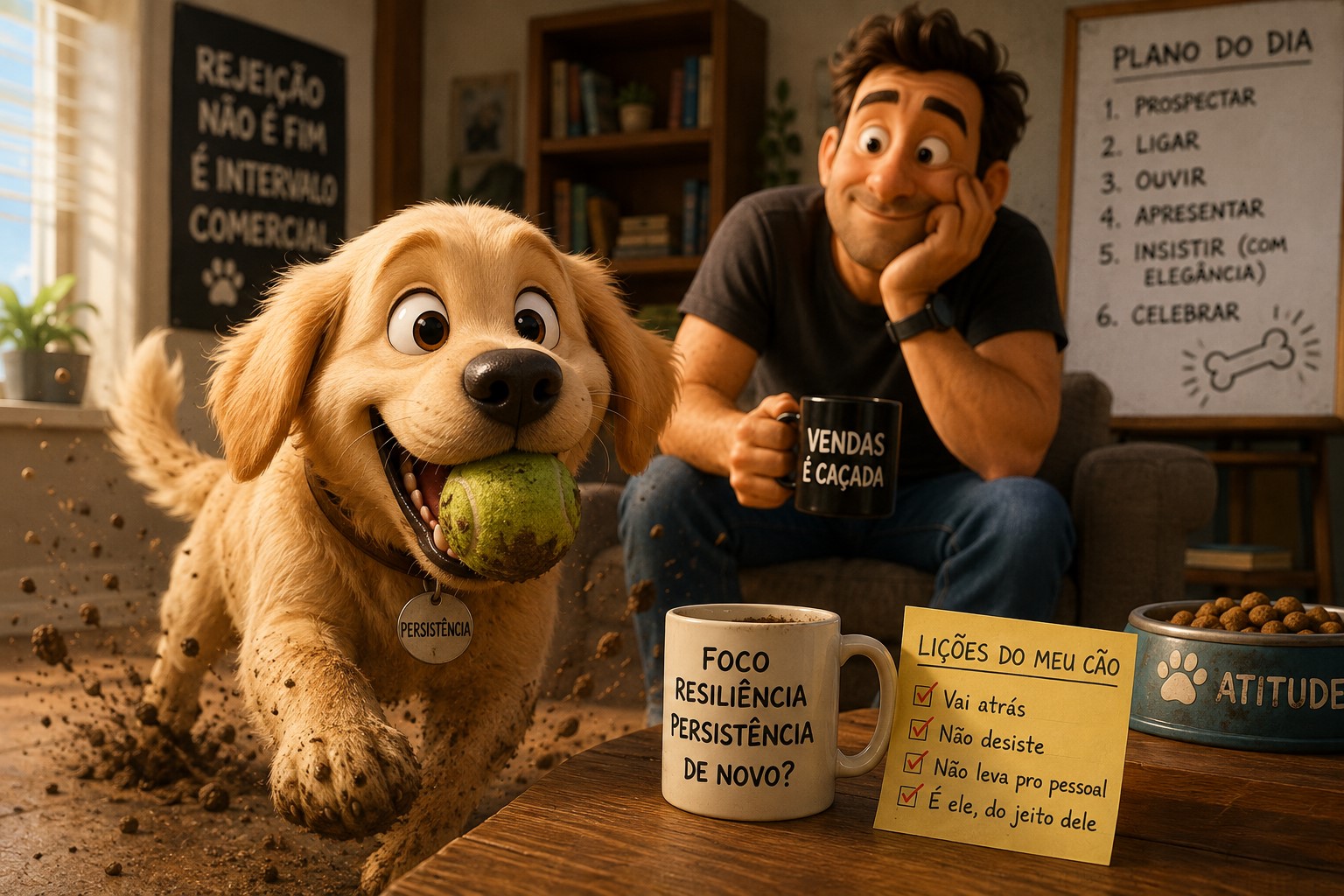 Seu cachorro já te ensinou tudo sobre vendas (e você nem percebeu)